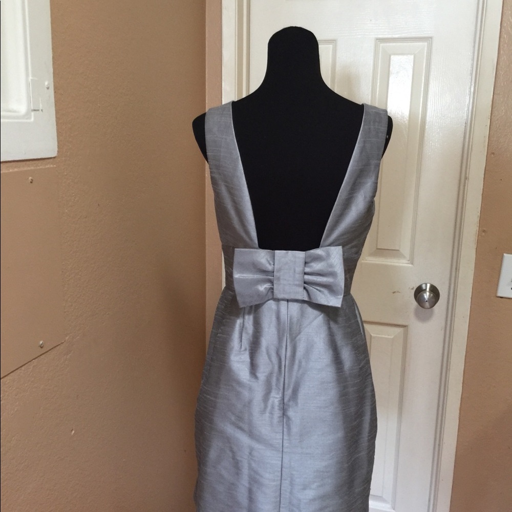 Silver/grey open back dress - Picture 5 of 11